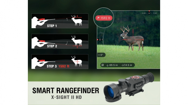 X-Sight II HD 5X20 Rifle Scope - Hunting Trades
